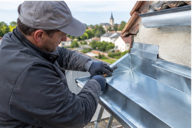 Couvreur à Gensac-la-Pallue - chantier toiture 3